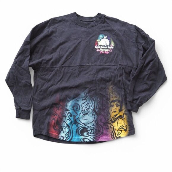Disney Oogie Boogie Bash 2019 First Fright Spirit Jersey Black Small (S) RARE - Picture 2 of 9